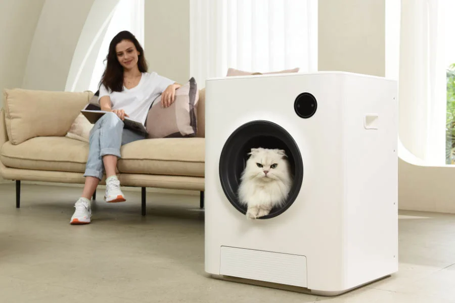 cat litter machine