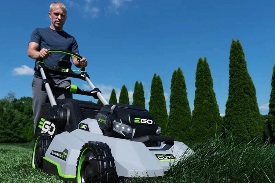 self propeller lawn mower